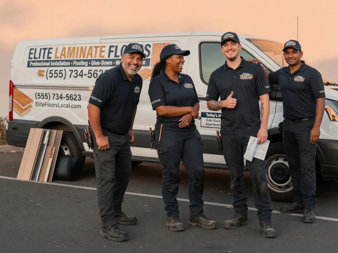 Laminate flooring installation company in Yorkville, OH